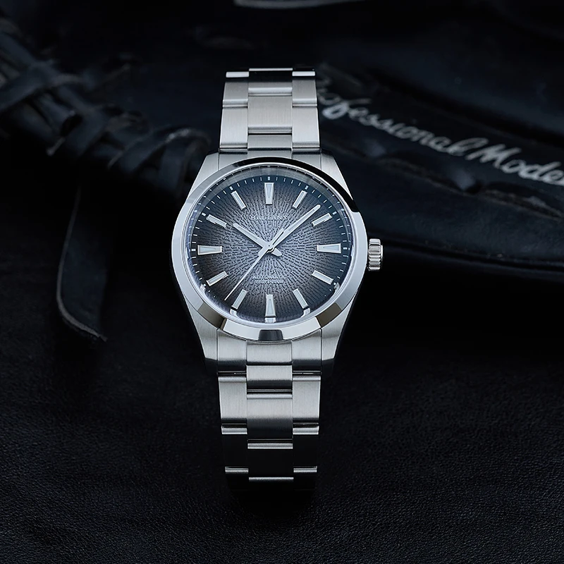 Baltany Orologio sportivo meccanico da uomo con quadrante affumicato da 39 mm S4105 Orologio da polso automatico di lusso con cristallo di zaffiro 200M impermeabile