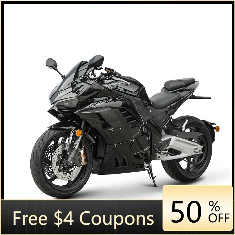 Rs 2026 Wuxi 96v 15000w belt drive water cooling system central motor 150 km/h speed racing adult electric motorcycle