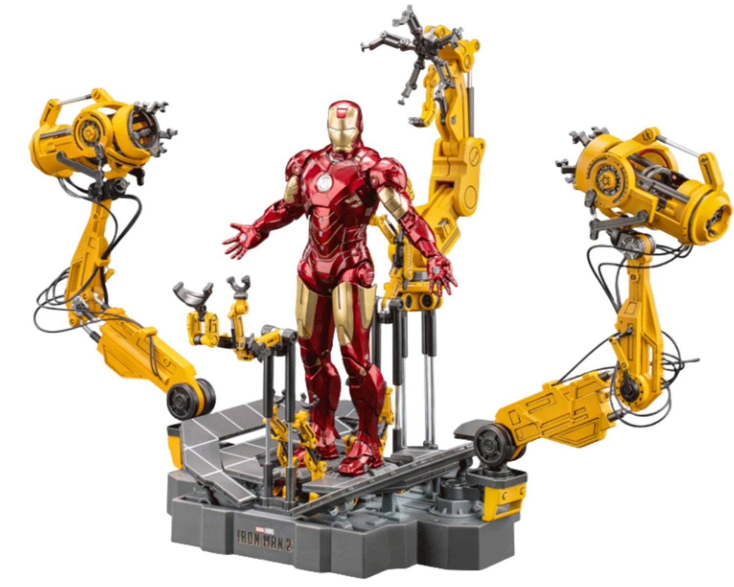 

HiPlay ZD Iron Man Mark IV with Suit-up Gantry 1:10 Action Figurine