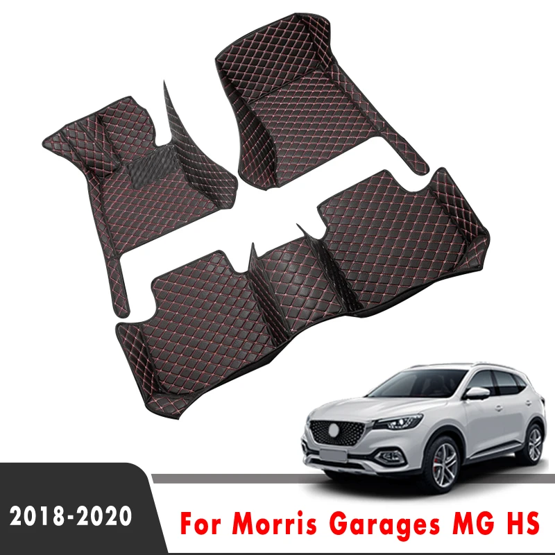 

Car Floor Mats For Morris Garages MG HS 2020 2019 2018 Carpets Parts Protector Covers Auto Interior Accessories Waterproof Rugs