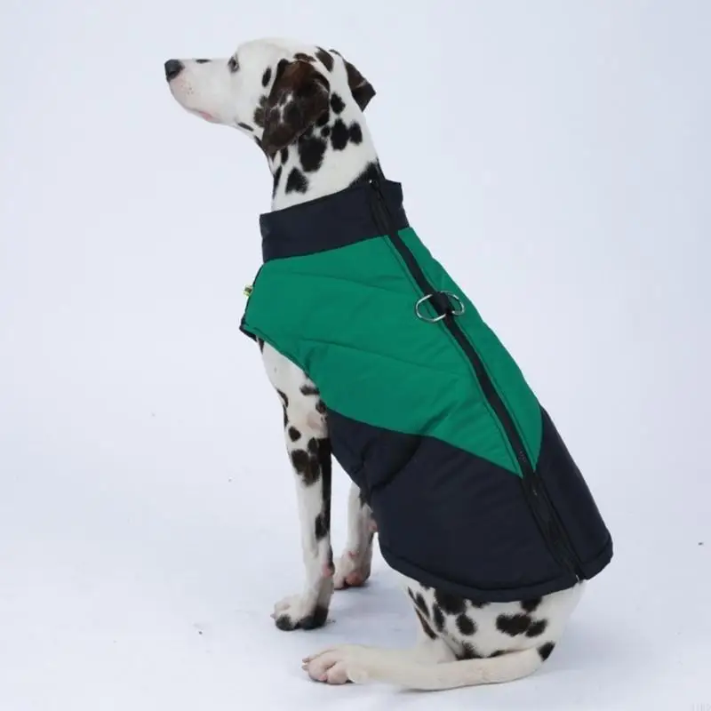 Clima frío chaquetas calientes para perros medianos ropa invierno para todas las razas mascota 2 blegs acolchado para aire