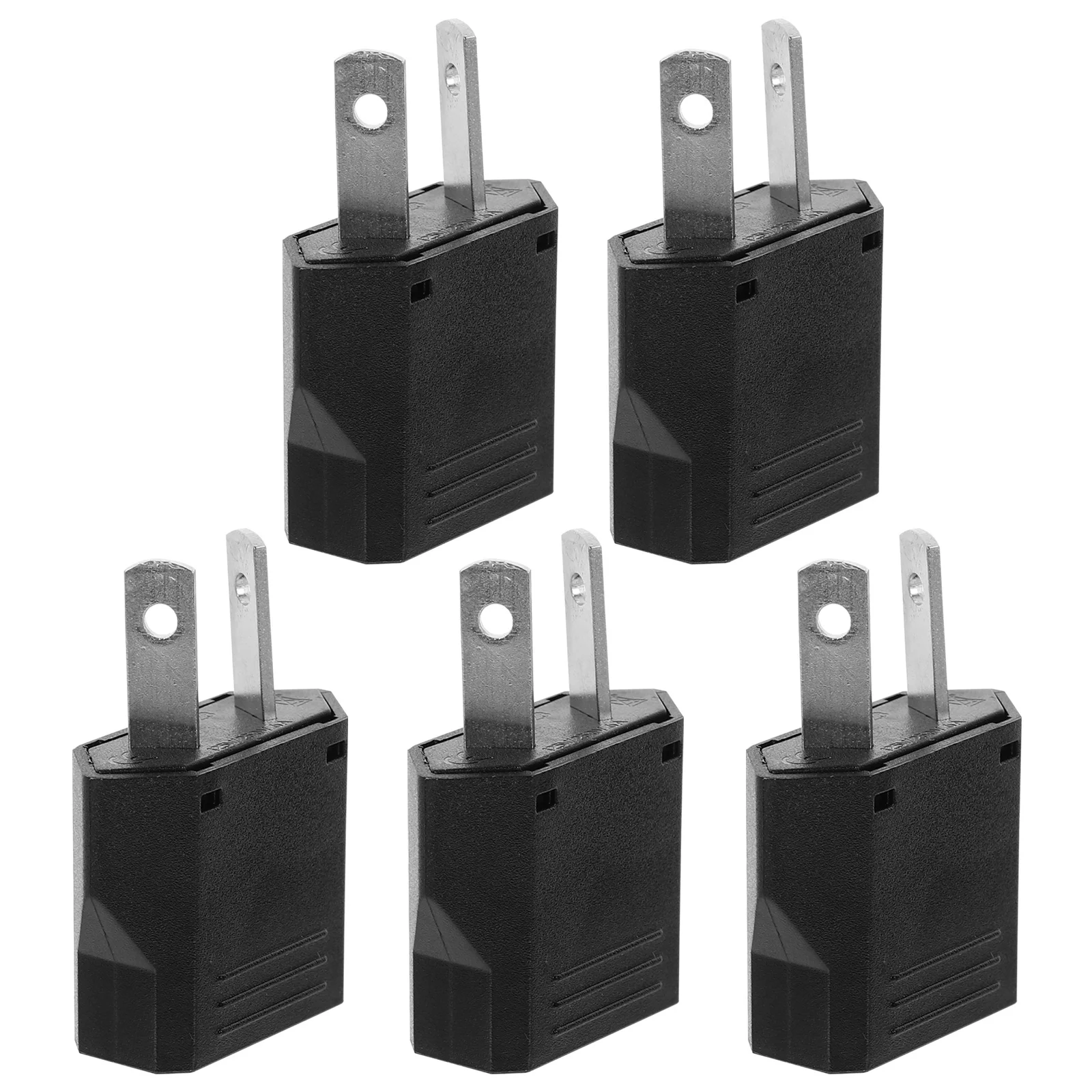 

5Pcs Us Regulation to Australian Plug Adapter Durable Travel Conversion Plug Charging Accessories Standard to Australian