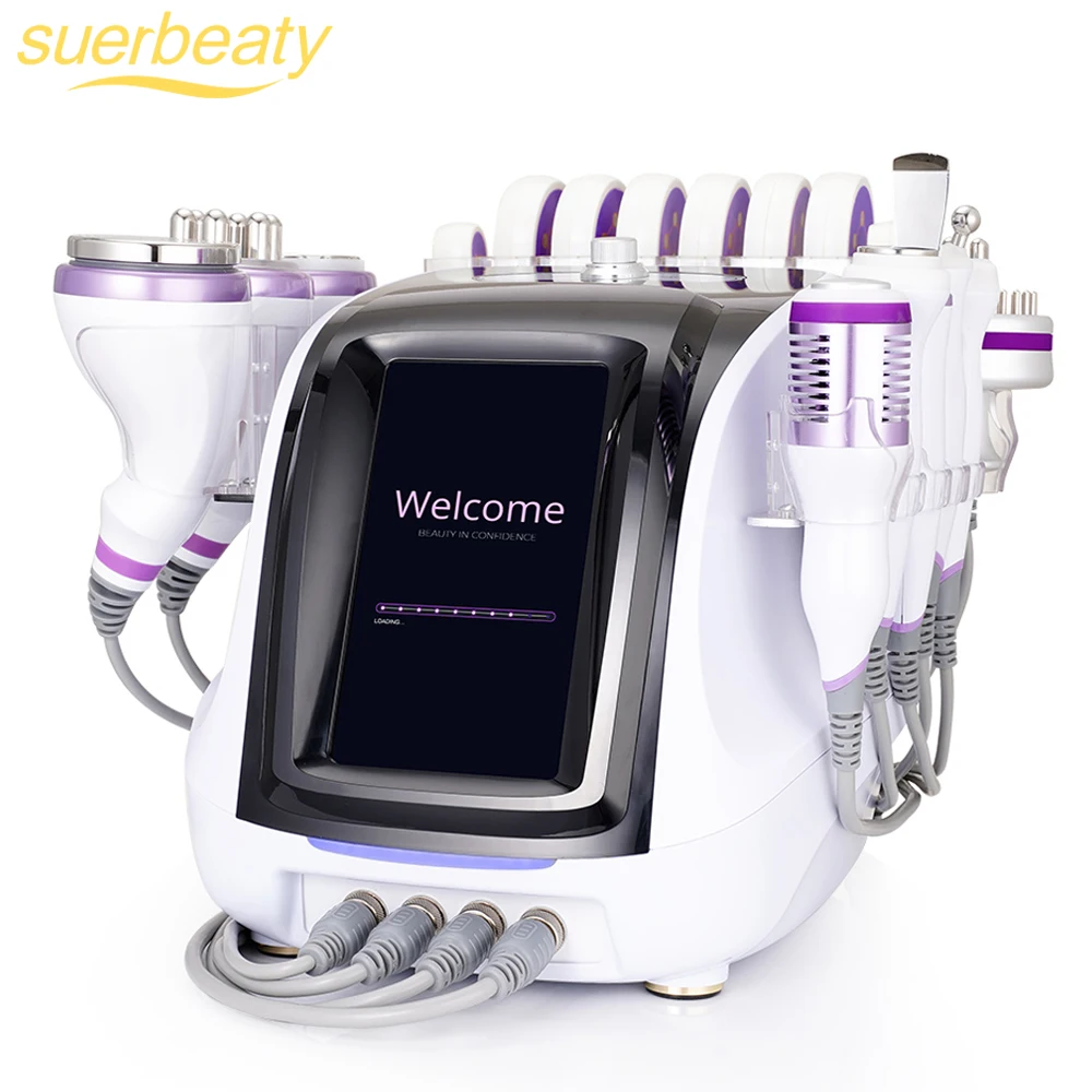 

10 In 1 Cavitation Machine 40k Professional Vacuum Suction Body Slimming Skin Care Wrinkle Removal Beauty Equipment