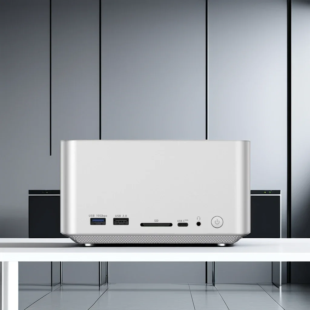 Potente mini PC da gioco aggiornato 12th/14th Intel ARC AMD RadeonTM RX6600M CPU 32GB + 1TB Windows 11 Case per computer Towers