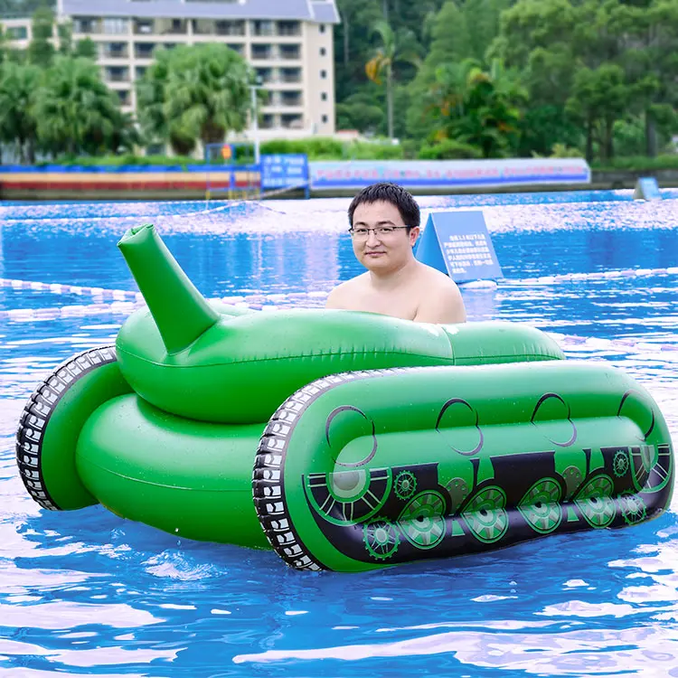 

# Hot PVC Tank Swimming Pool Inflatable Water Float Rider Water Gun Game Toy