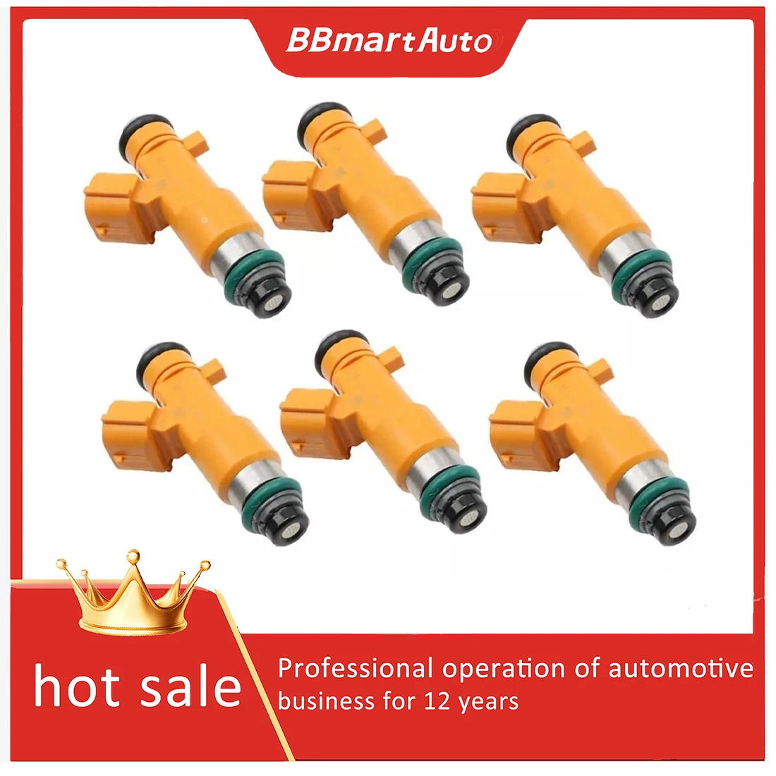 

16600EY00A 4 шт. топливные форсунки для Infiniti Q70 3.5L V6 BBMART Auto