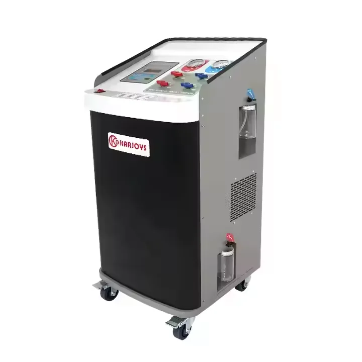 

Karjoys R134a Refrigerant Recovery Machine A/C Recharge And Recovery Machine Auto A/C Refrigerant Recovery Recycling Machine