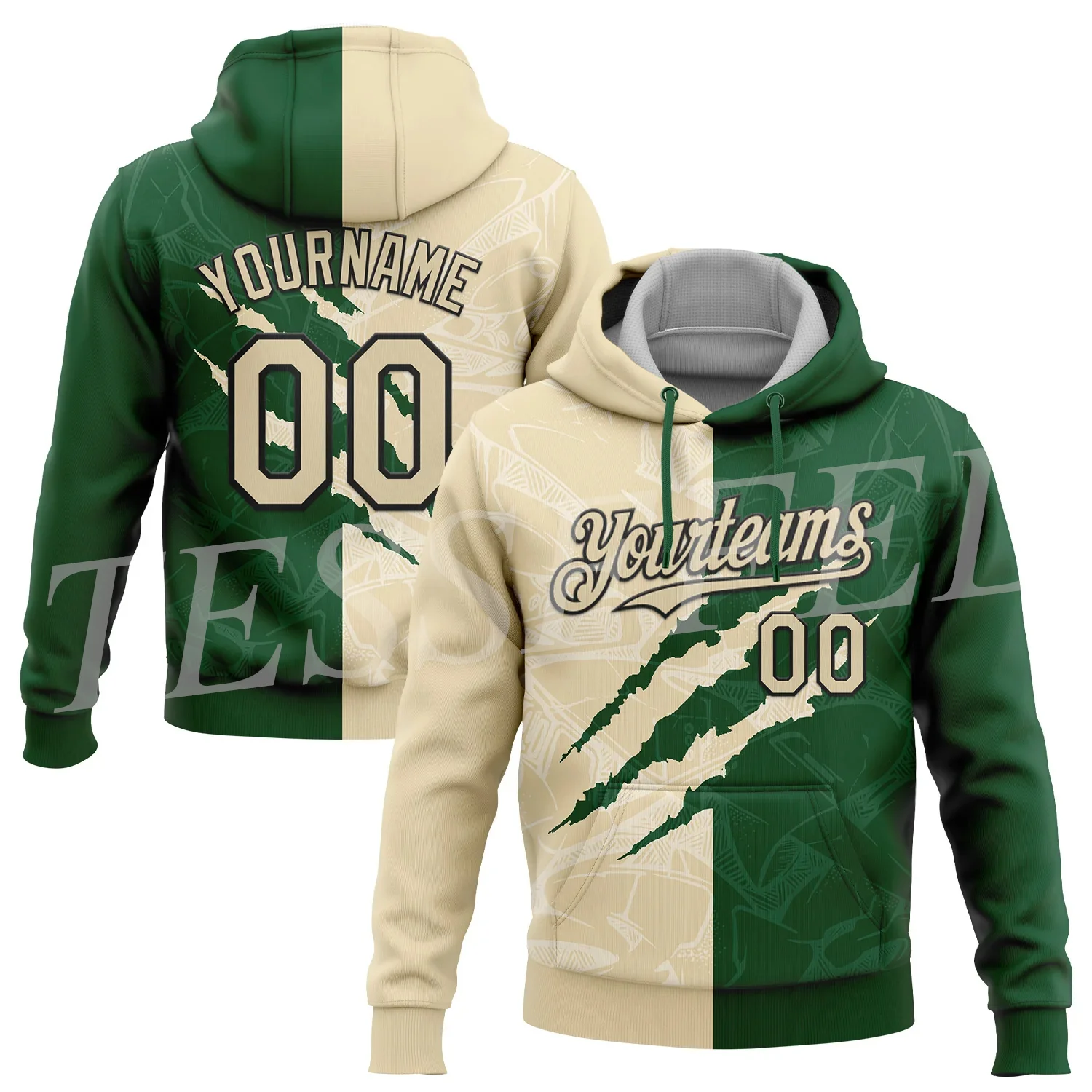 

Custom Name Number Graffiti Pattern Colorful Retro Long Sleeve Tracksuit 3DPrint Pullover Harajuku Jacket Casual Funny Hoodies J