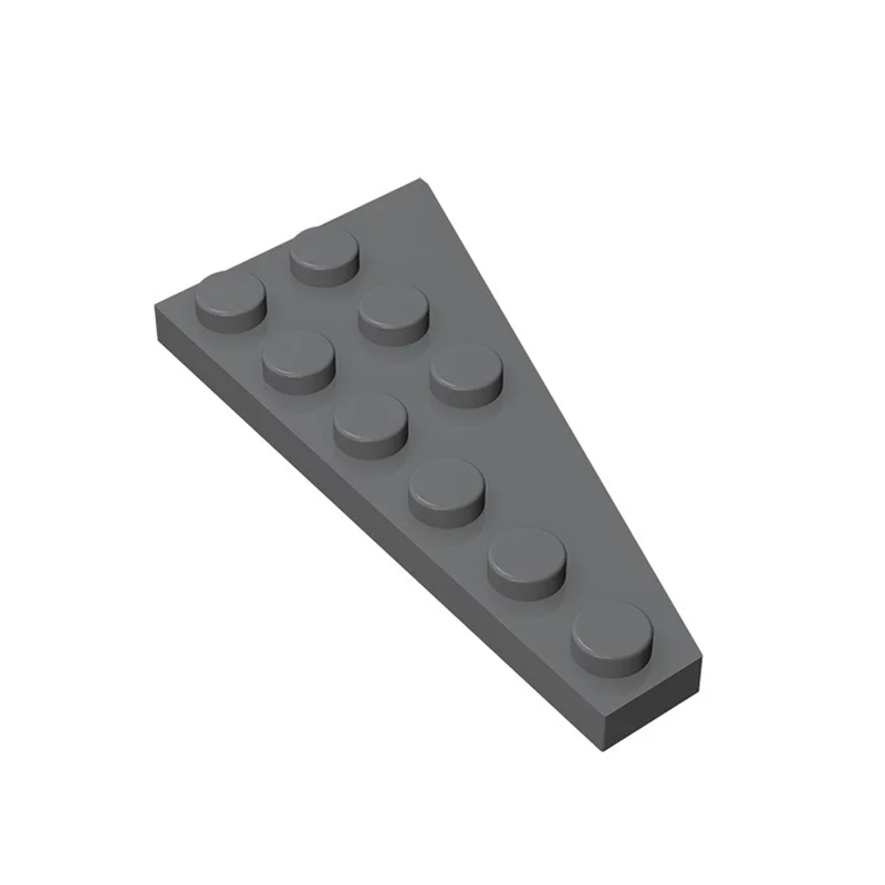 50 Stück 54384 Keilplatte 6 x 3 Links Bausteine Sammlungen Großpackung Modulares GBC Spielzeug für Technische MOC-Sets Bausteine Kompatibel – Detail 3
