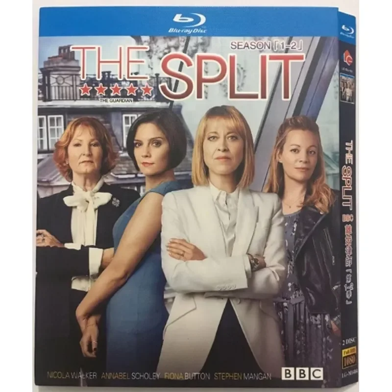 

BD Blu-ray British Drama BBC Divorce Lawyer Family Breach Seasons 1–2 2 Discs with Chinese Subtitles