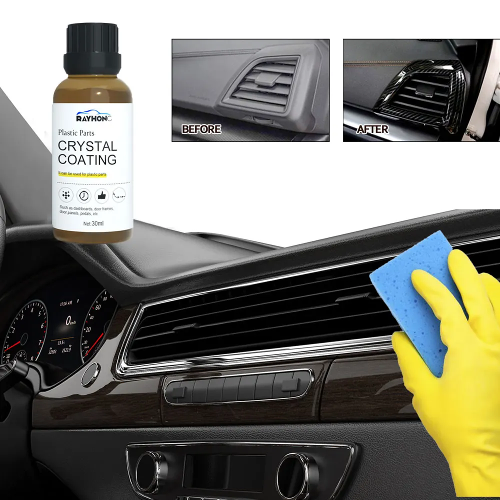 30ML Car Universal Refurbishment Repair Fluid Auto Plastic Refurbished Coating Car Scratch Repair Car Cleaning & Maintenance