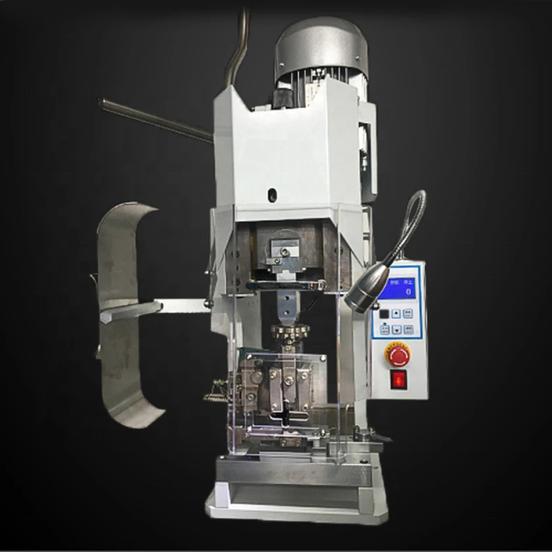 -For-ForX-CM1001C Automatic High Precision JST Terminal Crimping Machine,  Copper Cable Wire Rope End Crimping Machine^^
