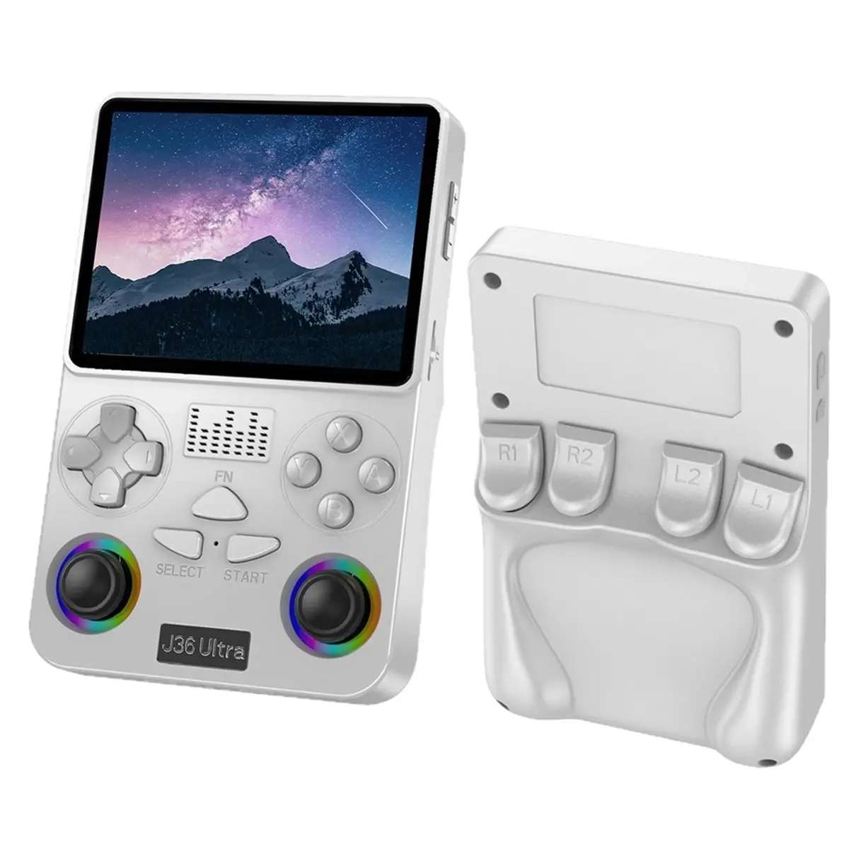 【★2026 Popular♠】J36 Ultra Global Battle Games Android Handheld Game Console WiFi Connectivity Retro Games Nostalgic 128G B