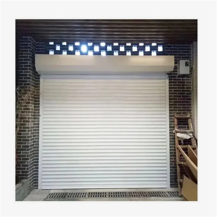 Customized Waterproof Security Roller Shutter Shop Front Roller Electric Roll Up Rolling Main Gate Design