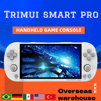Trimui Smart Pro Handheld Game Console 4.96''IPS Screen RGB Lighting Linux System Joystick Smartpro Retro Video Game Player Gift