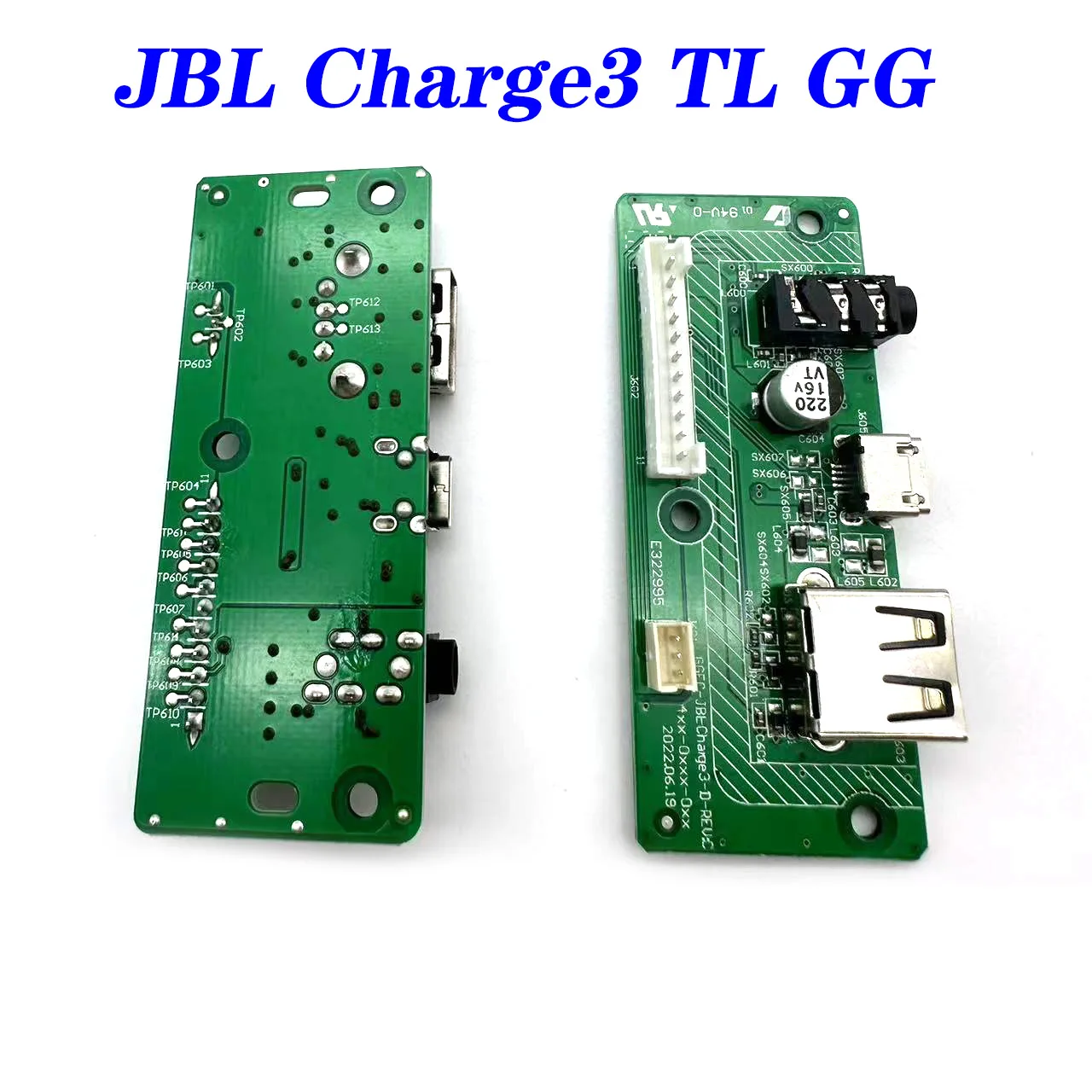 

Original new charging board for JBL Charge3 GG TL Bluetooth speaker Micro USB charging port USB 2.0 audio jack power board