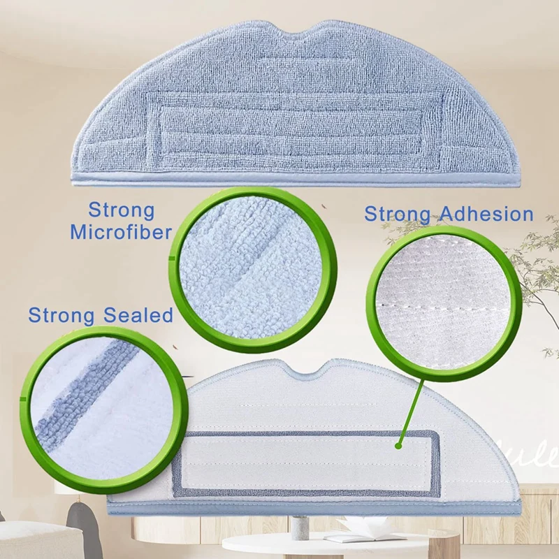 Комплект аксессуаров для Roborock S7 T7S HEPA, аксессуар фильтра, съемная резиновая основная щетка/боковая щетка, тканевые мешки для пыли