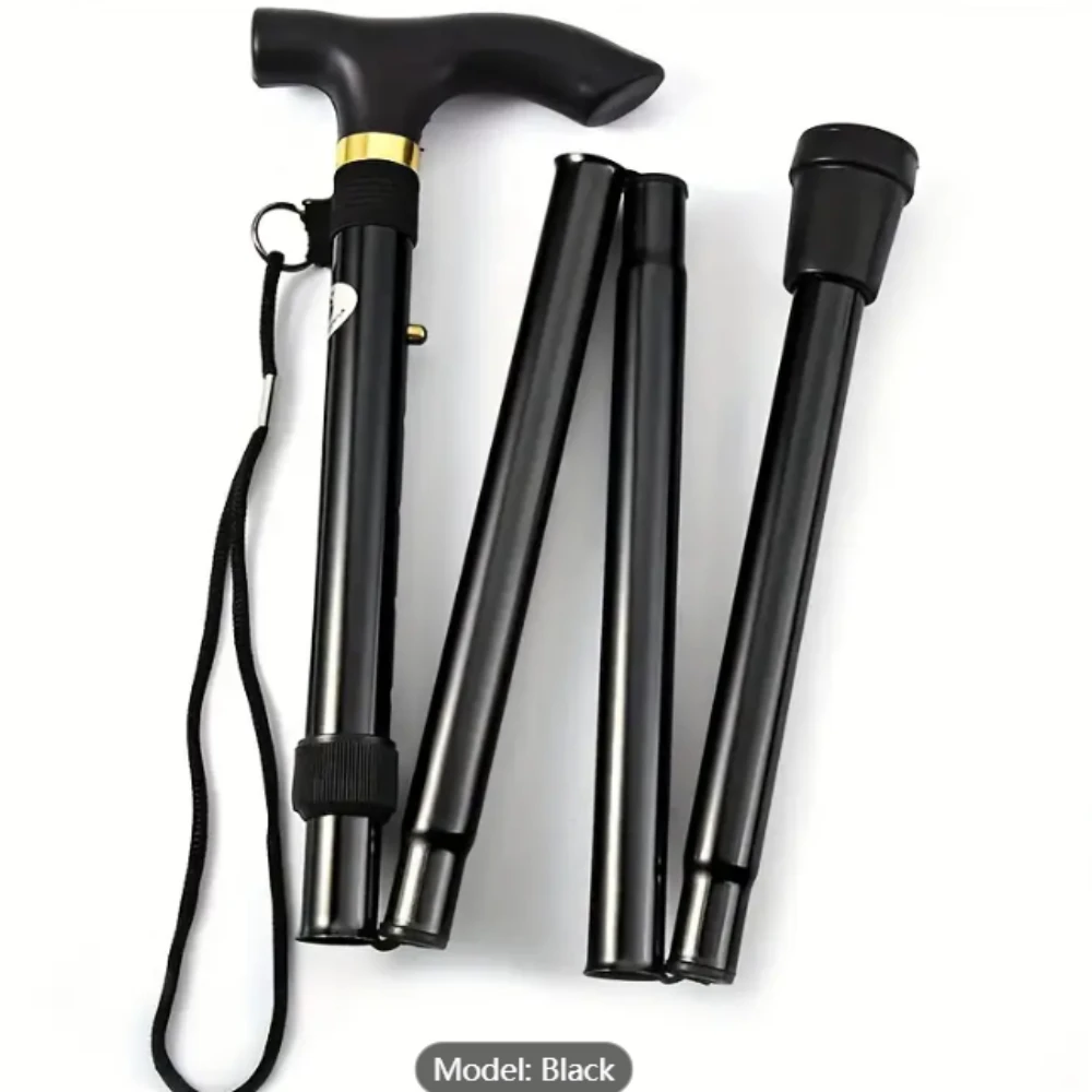 Lightweight 4-Section Trekking Poles: Adjustable, Foldable Hiking Sticks with Anti-Slip Tips for Camping, Backpacking & Outdoor
