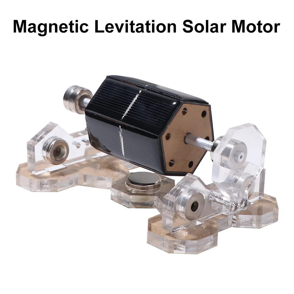 Magnetic Solar Generator Suspension Technology Solar Motor Decoration High Speed Magnetic Levitation Ornaments