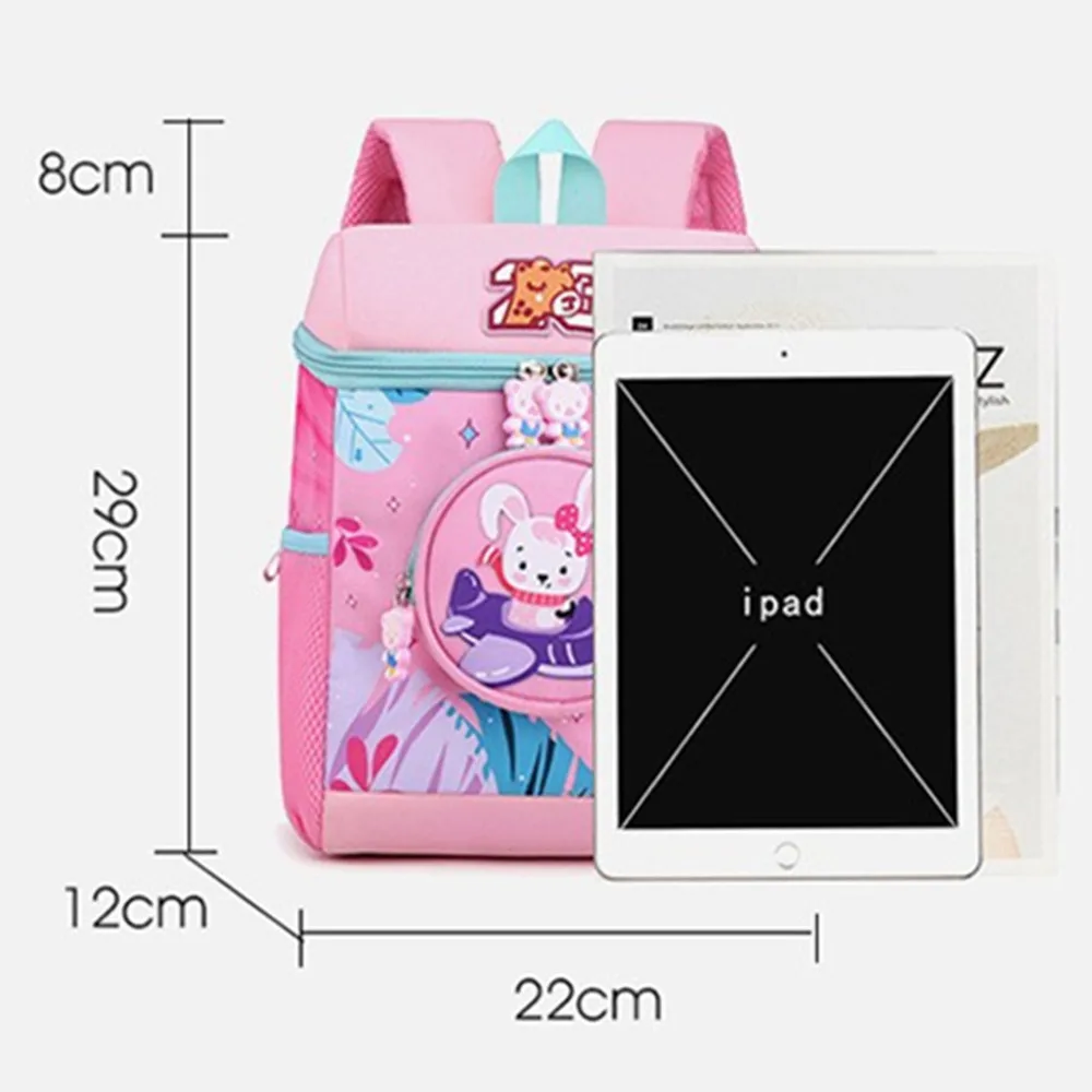 Genuine Multicolor Ergonomic Elementary School Bag Books Child Backpack Girls Boy Class Grade 1-3 Schoolbag Handbag Reflective