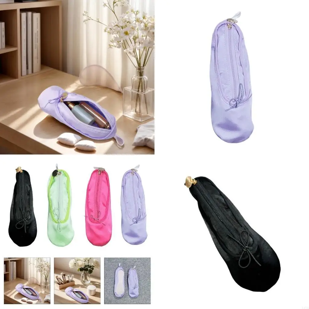 

X4YA Ballet Shoe Makeup Bag Pencil Bag Cosmetic Organizers for Students Dancers