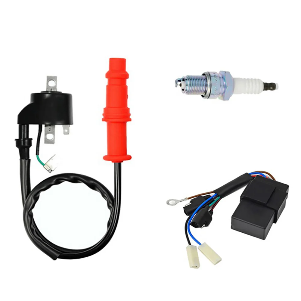 

1 Set 3085564 Ignition Coil & Spark Plug & CDI Box for Polaris Sportsman 500 1996 1997 1998 1999 2000 2001