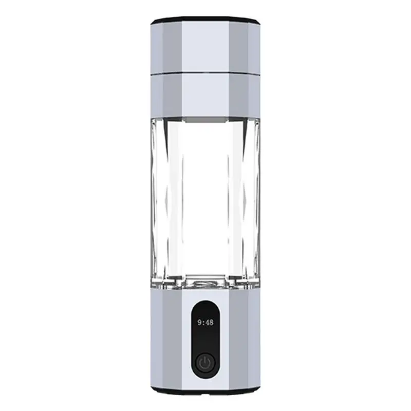 

Hydrogen Water Bottle Generator USB Rechargeable PEM Electrolytic Hydrogen Generator 208ml Water Ionizer For Home And Travel 2