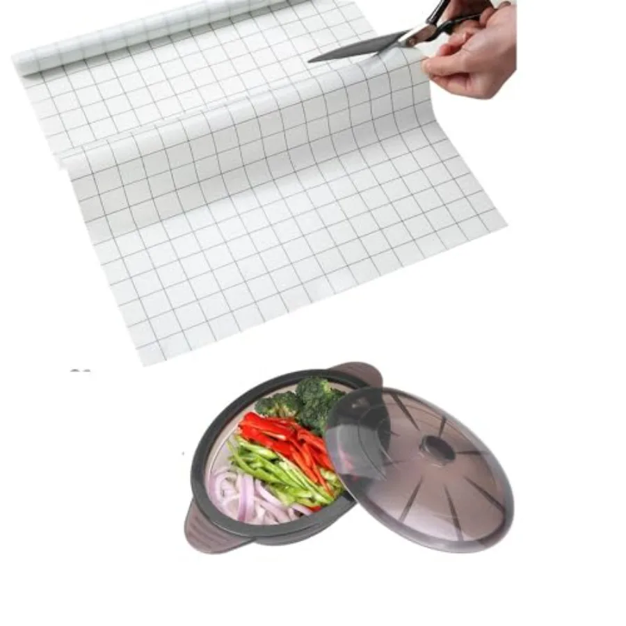 

Microwave Steamer Cooker Collapsible Bowl and Silicone Baking Mat Roll 16IN*5FT Free Cutting