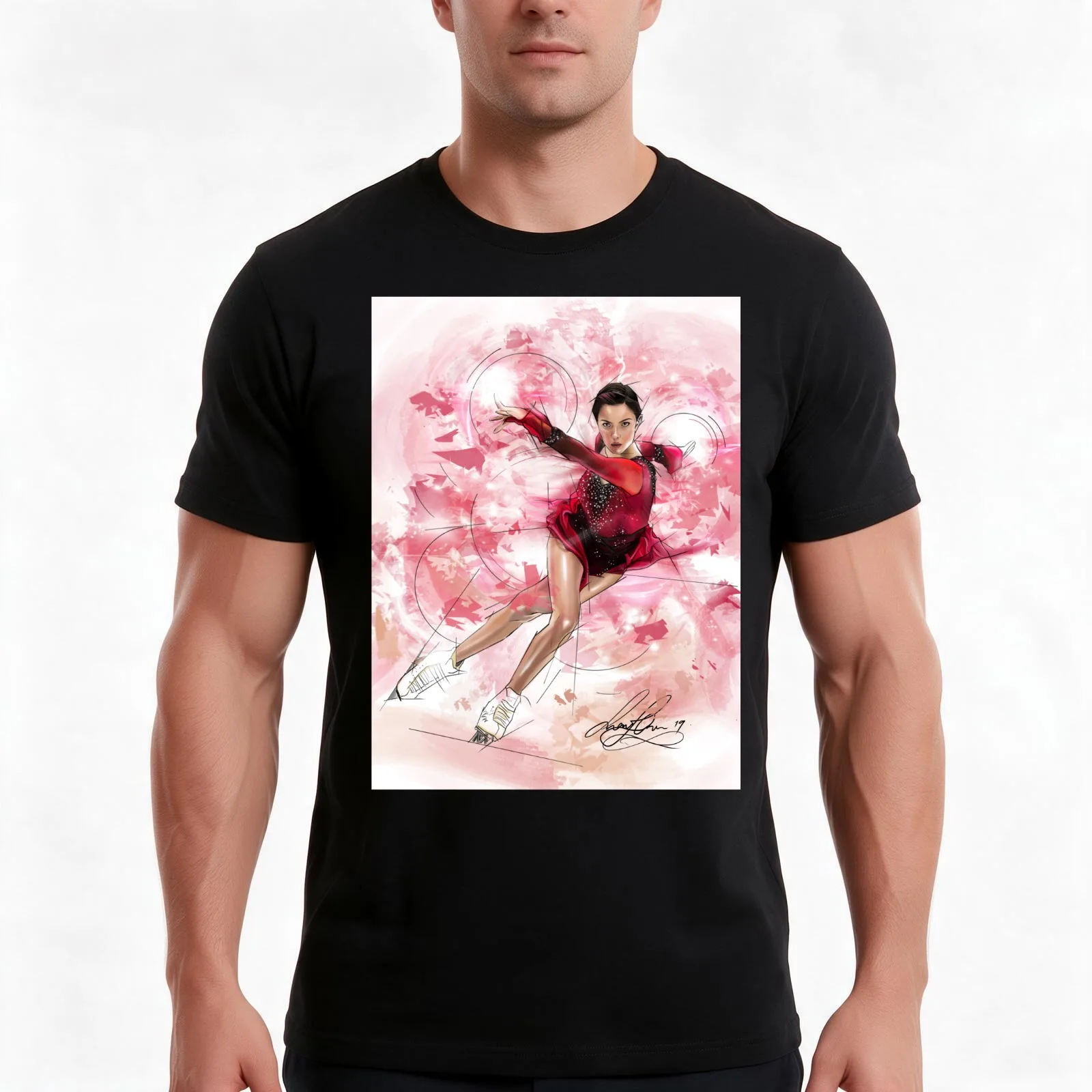 Tosca - Evgenia Medvedeva T-Shirt, Summer Casual Cotton Tee, Oversized Streetwear Tops, Vintage Graphic Print, Unisex Men Women