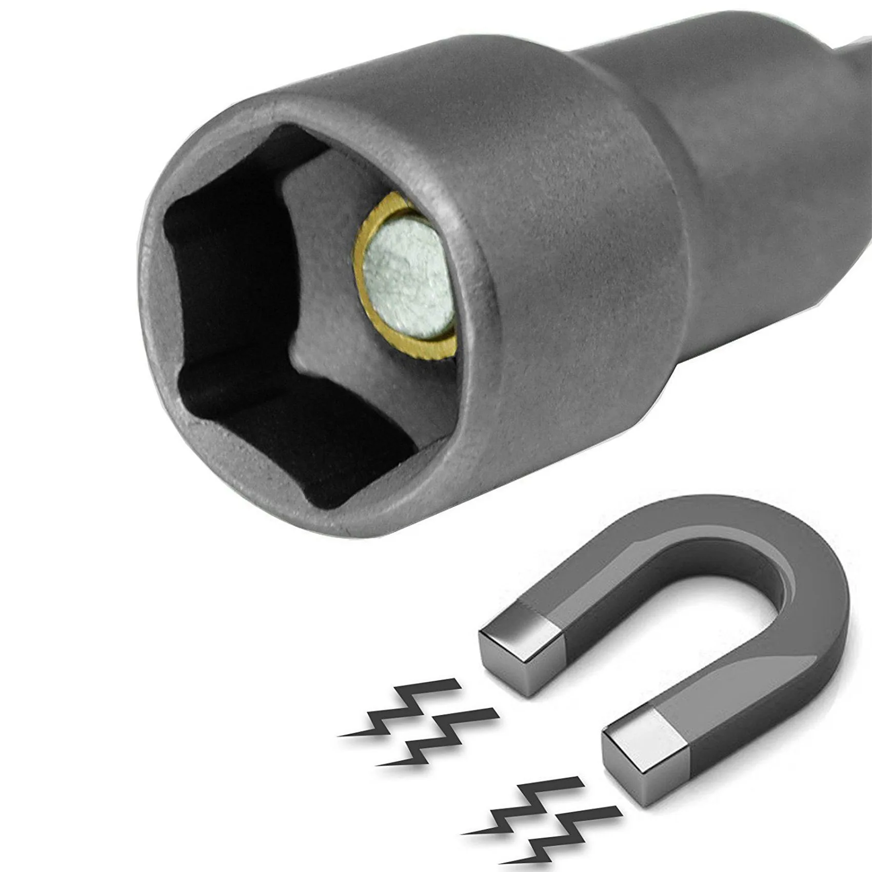 

Набор магнитных торцевых ключей TFORU-16Pcs с шестигранным хвостовиком 1/4 дюйма, метрические ударные насадки для дрели, адаптер 6-13 мм