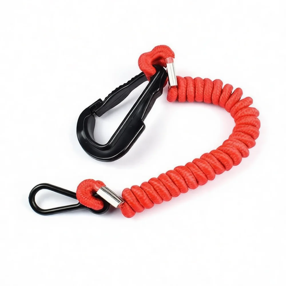 Outboard Engine Safety Kill Switch Lanyard Braided Cord For Mercury Boat Marine Motor Emergency Stop Power Tool