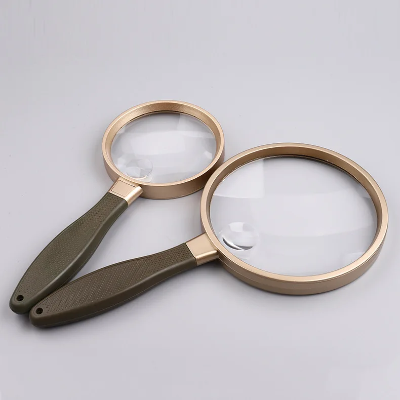 휴대용 확대경, 고화질 확대경, 고령자, 대형 거울, 130mm