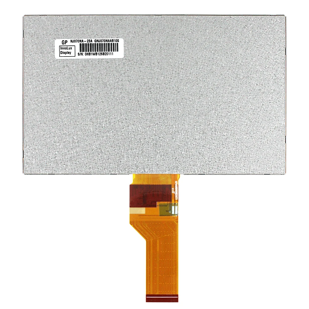 7-дюймовый 800*480 ЖК-экран Innolux NJ070NA-23A 1024X600 LVDS 40P для автомобильного DVD GPS навигатора