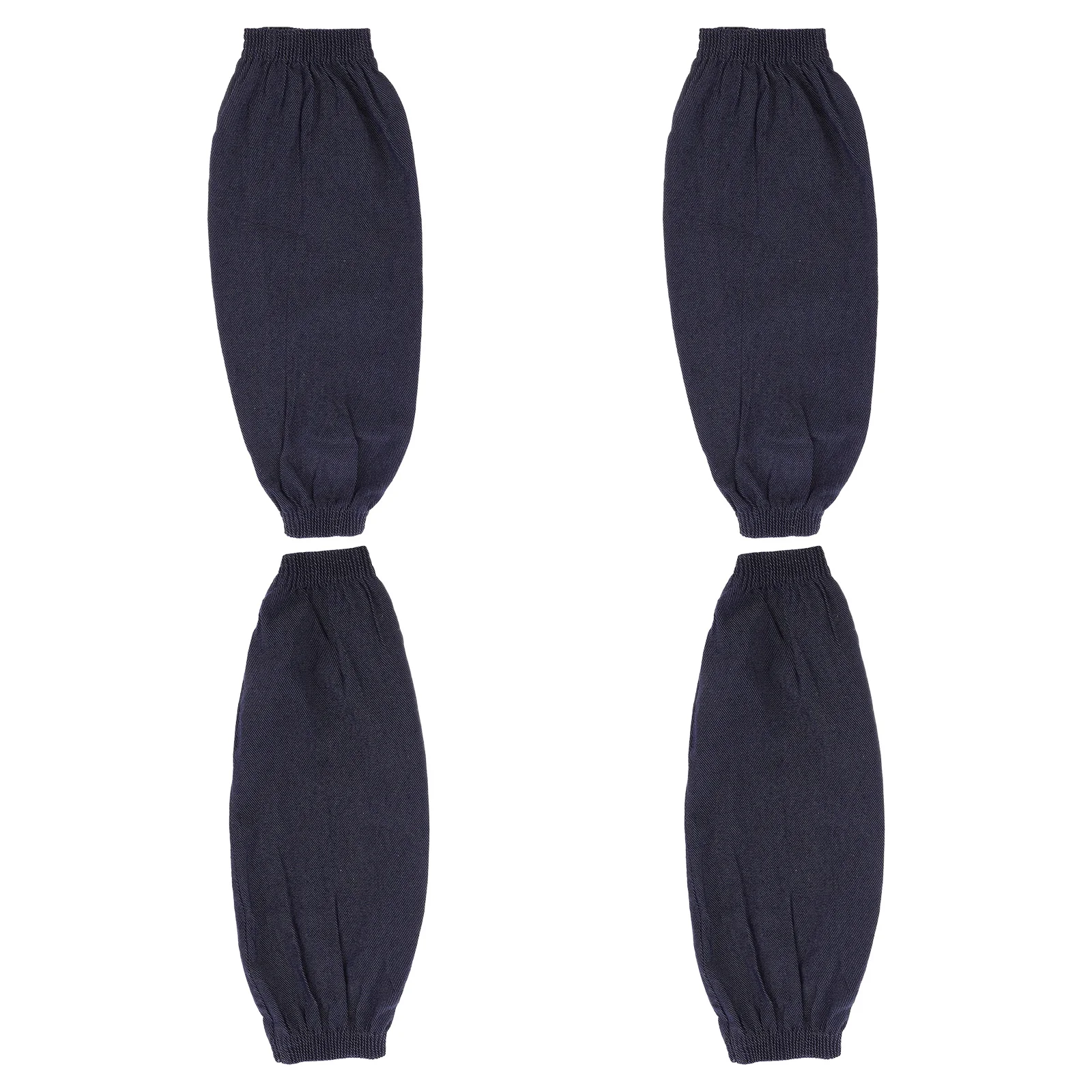 غطاء حماية لحام بطبقة مزدوجة من قماش الدنيم السميك لسلامة العمل وأكمام الساعد المضادة للارتداء #3