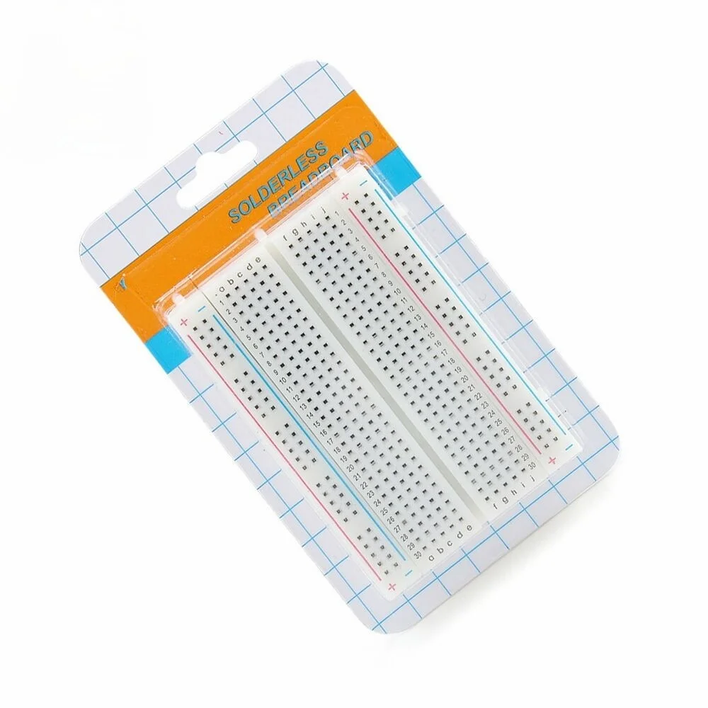 1 Pcs New 400 Tie Points Solderless PCB Breadboard Mini Universal Test Protoboard DIY Bread Board for Bus  Circuit 