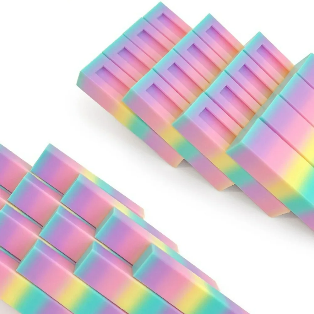 3D Print Magic Cube 4x4 Colorful Magic Cube Stress Relief Toy Fun Fidget Toys for Child Adult Glow in the Dark Desktop Ornament