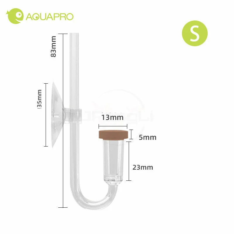 CO2 Diffuser For Aquarium Bubble Generator Twinstar Style Atomizer Acrylic Fishing Equipment Tank Plant Accessory System Mini