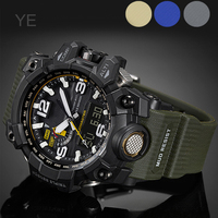 Waterproof Sweatproof Sport Style GWG1000 Watchband for Casio G-Shock Mudmaster First Generation Silicone Watch Strap for Men