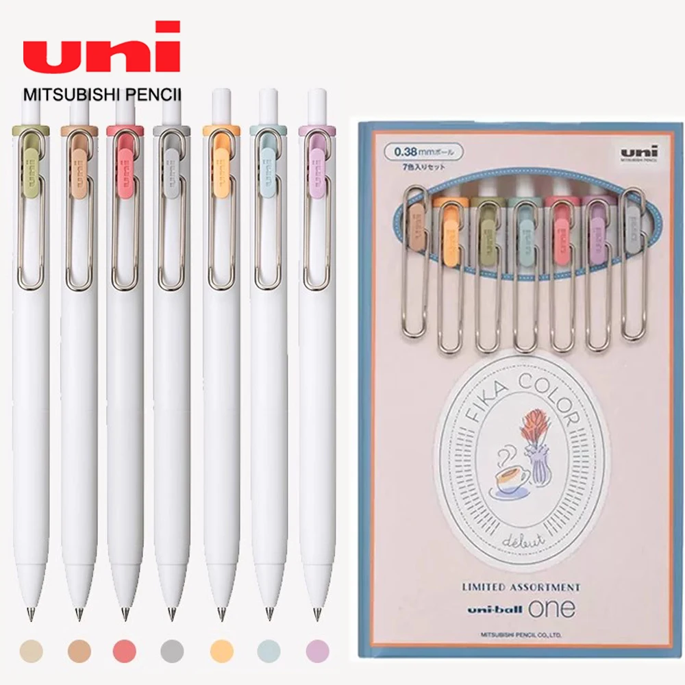 

Japan UNI Gel Pen Set Uni-ball One Small Thick Core Limited Colors Ink Students Press The Ballpoint Pen 0.38/ 0.5mm Art Supplies