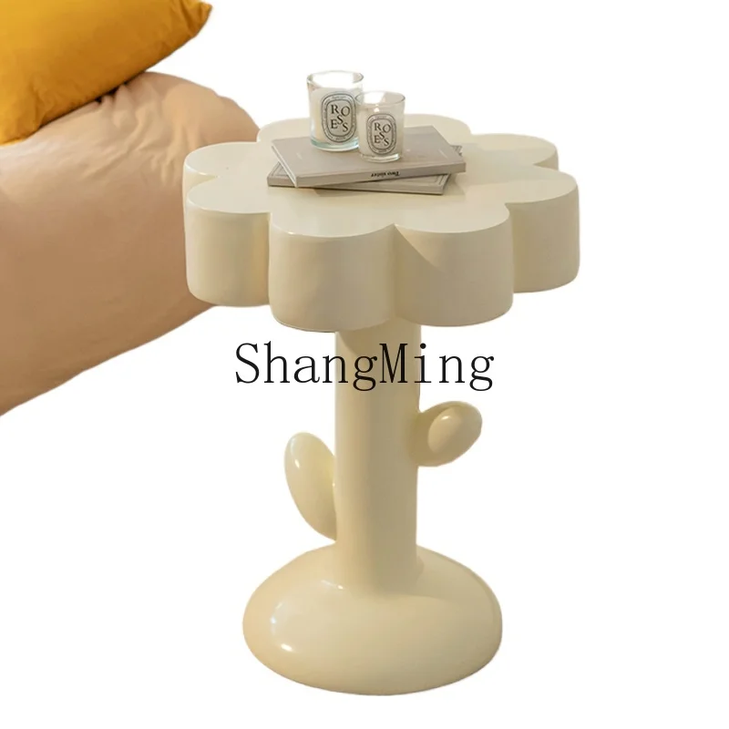 CL wind flower sofa small coffee table modern simple small apartment table living room decoration