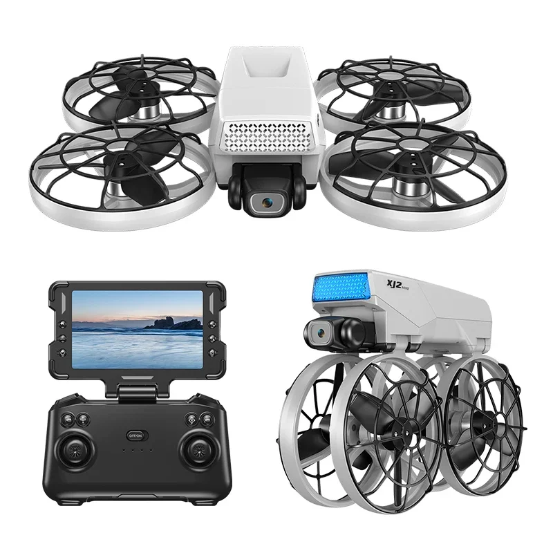 

Мини-дрон ZFR XJ2, 8K HD-камера, складной бесщеточный радиоуправляемый квадрокоптер, игрушка с дистанционным управлением для детей-подростков, начинающих, подарочный дрон