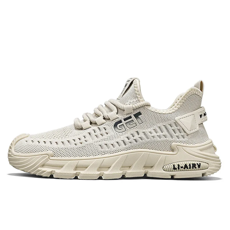 

Spring Red Casual Shoes Breathable Outdoor Slip-on Walking Sneakers Men Shoes Lace Up 2026 Fashion Trainers Men's Running Shoes