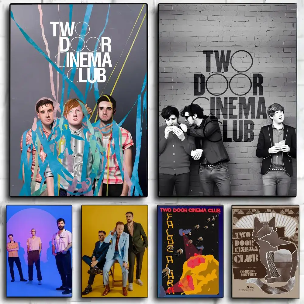 Upbeat Band T-Two Door Cinema Club Poster Wall Art Print Decorative Mural Home Decor Gift Unframed