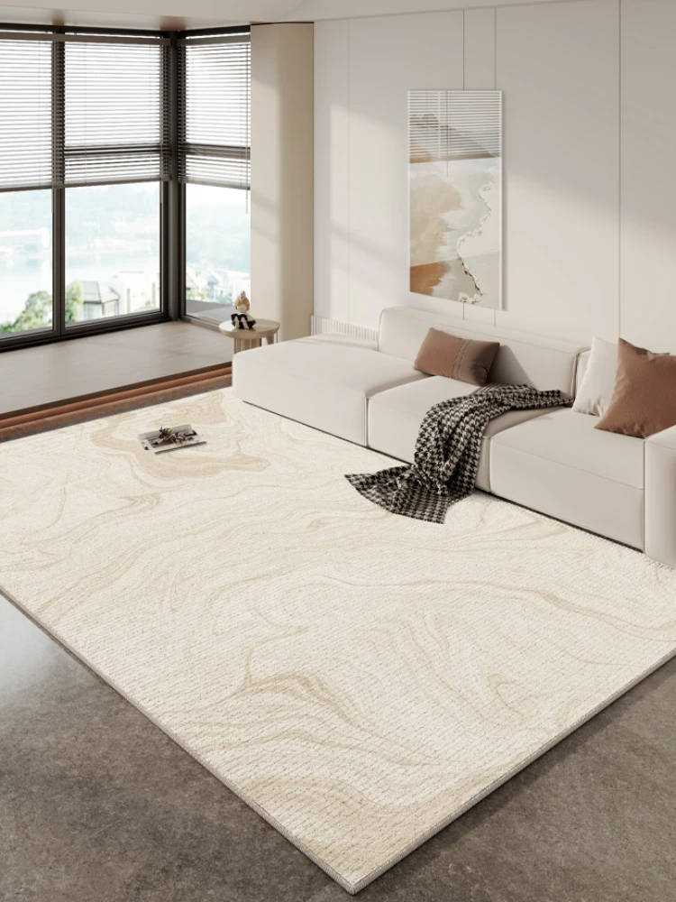 

Carpets Living Room Cream Style Large Area Bedroom Beige Bedroom Decoration Carpet Abstract Pattern Cloakroom Cloakroom0 Rug 양탄자