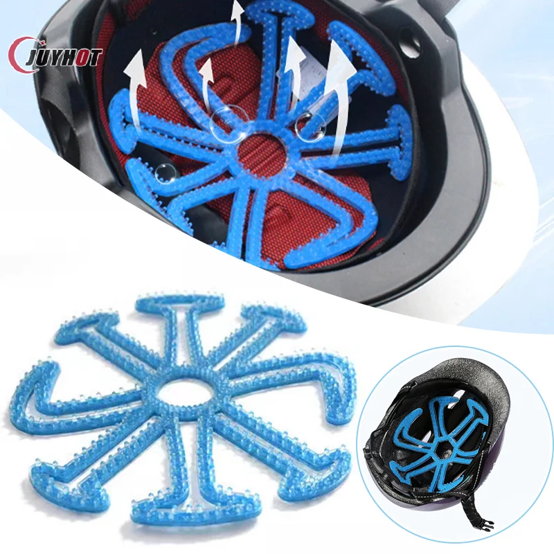 Flexible Helmet Anti-deformation Inner Silicone Pad Ventilate Helmets Liner Pad Helmet Padding Motorcycle Bike Accessories