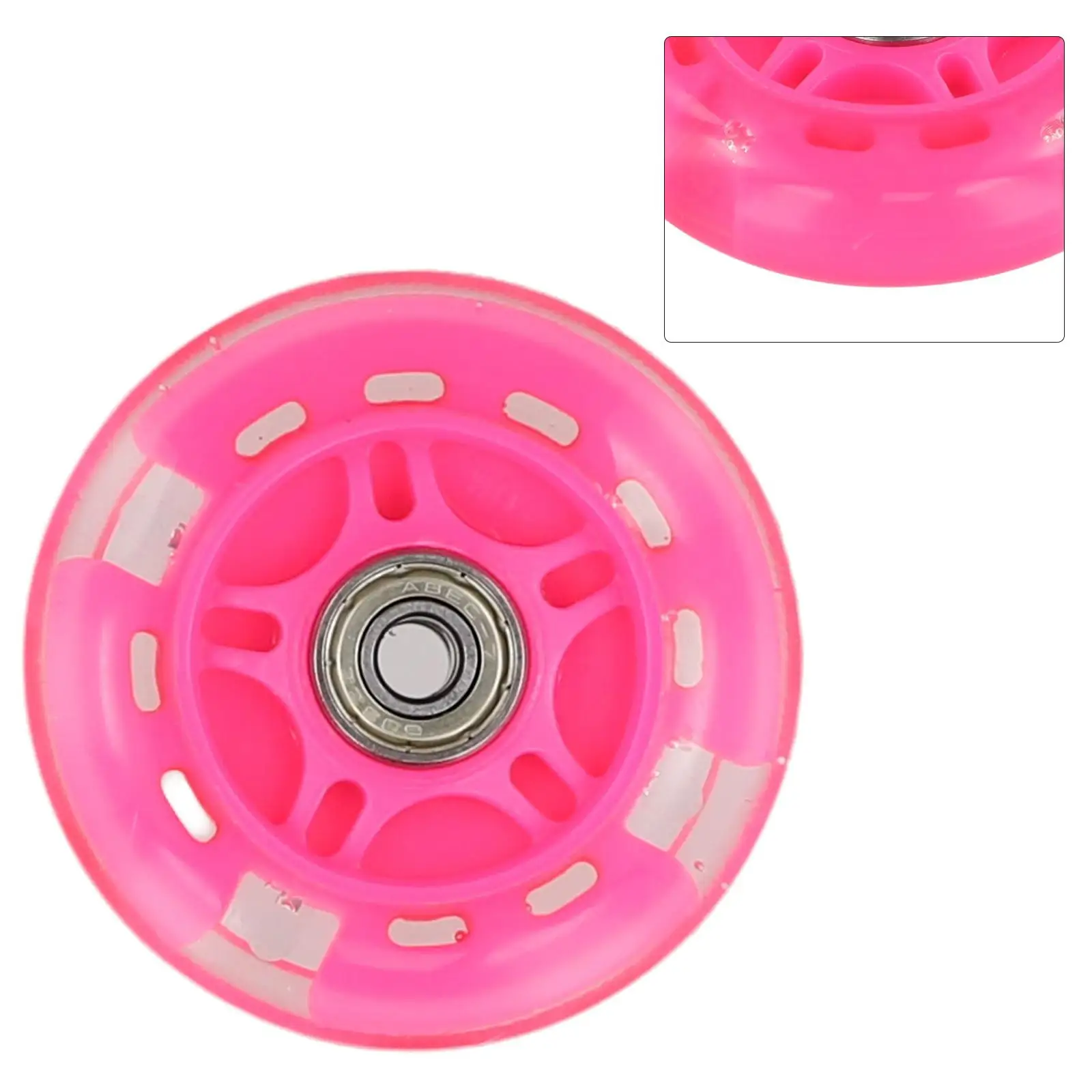 Mute Wheel Kid Light Night PU+metal Parts Toy 1pc Accessories Bearing Car Flash For Scooter Mini 80mm Hot 2018