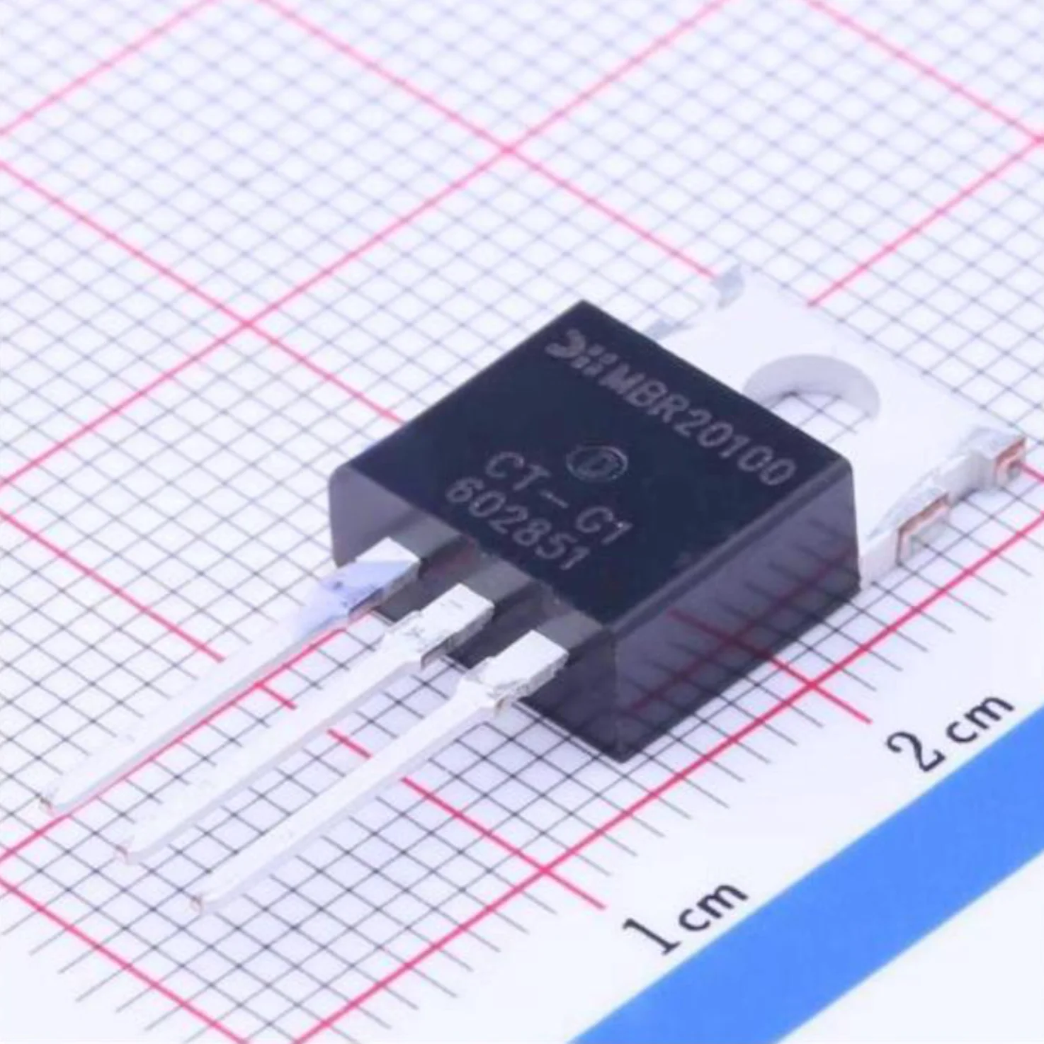 MBR20100 CT-G1 Original Schottky Diode 1 Pair of Common Cathode 840mV@10A 100V 10A TO-220-3 DIODE ARR SCHOT TO220 MBR20100CT-G1