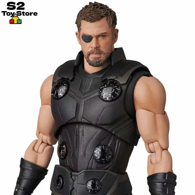 

Thor Articulated Action Figure - Avengers 3 Poseable Marvel Movie Character Collectible Model Statue with Detailed Sculpt