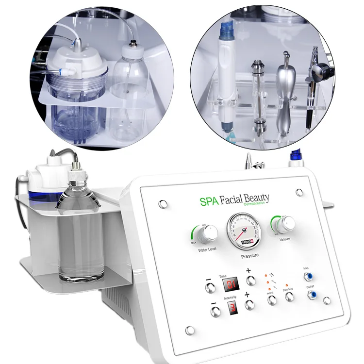 4 in 1 Bubble Remove Black Head Oxygen Skin Care Deep Cleaning Hydradermabrasion Jet Peel Machine Water Oxygen in Stock