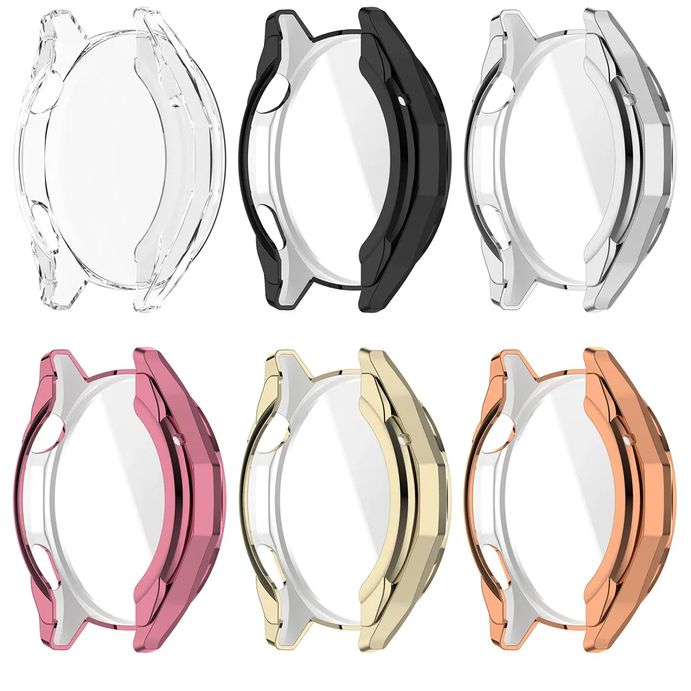 화웨이 워치 GT6 46mm용 TPU 보호 케이스 긁힘 방지 풀 프로텍션 스크린 프로텍터 범퍼 커버